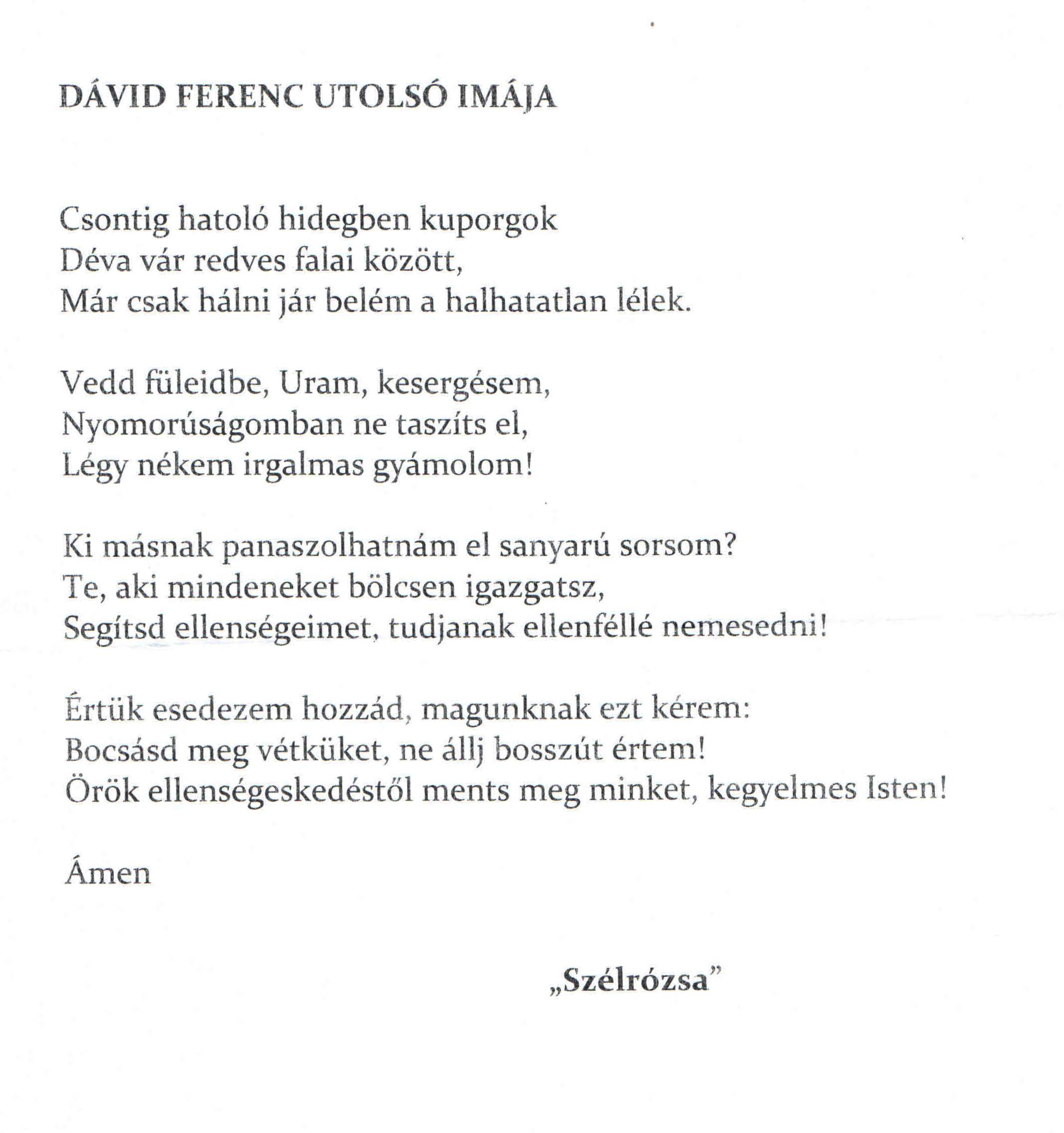 Dávid Ferenc